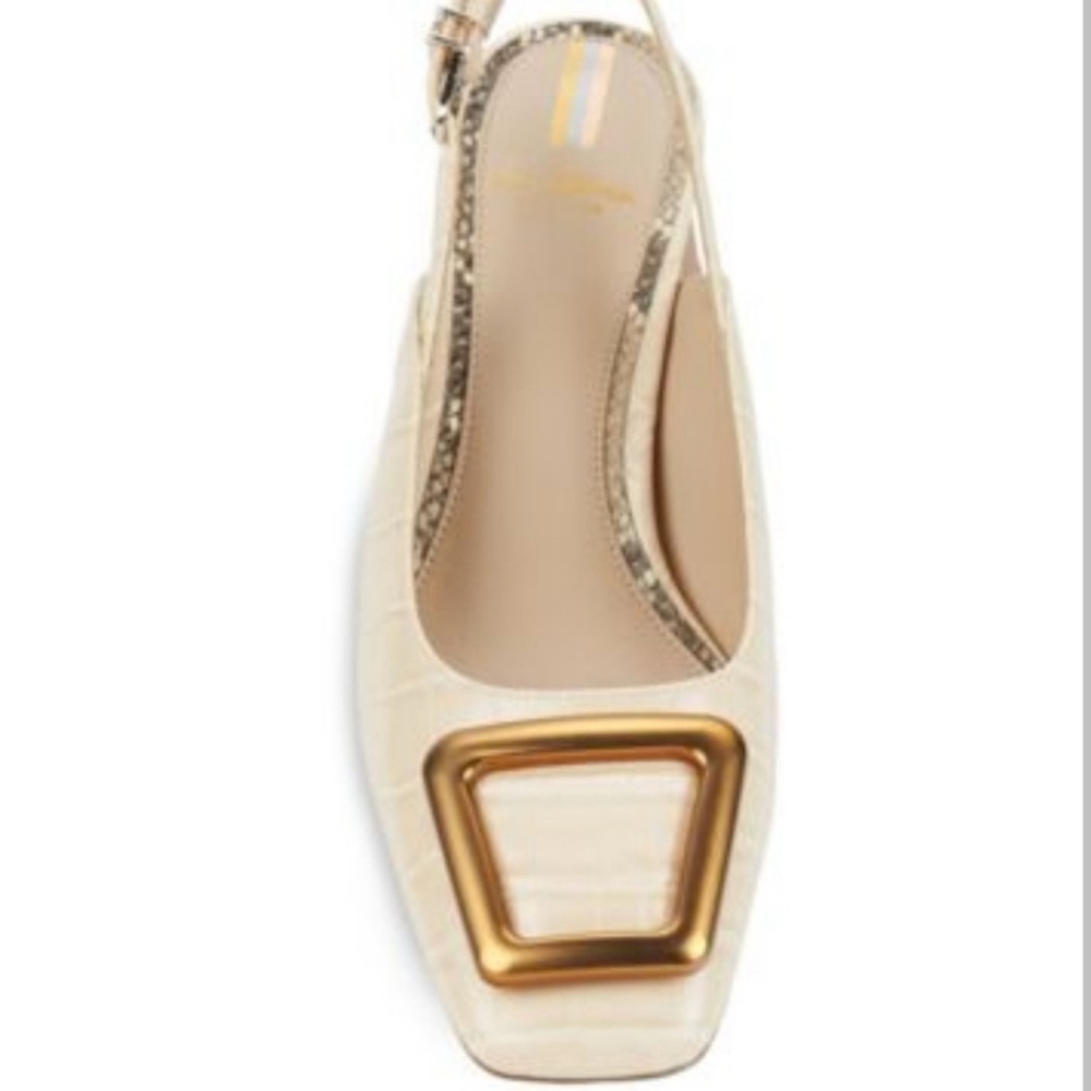 Sam Edelman Tanessa Croc Embossed Pumps